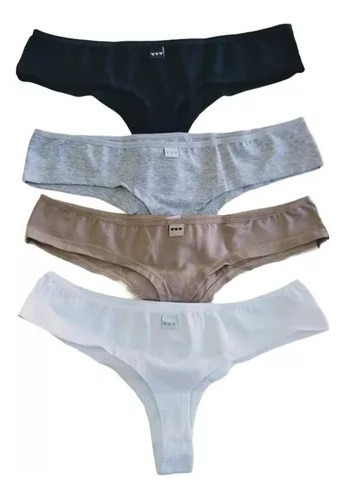 Pack Culotes Less Lisos 76328 By Promesse