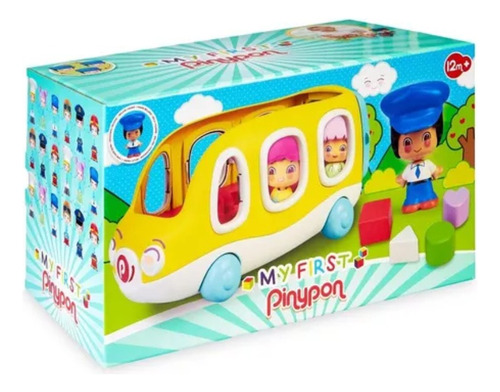 My First Pinypon School Bus De Famosa