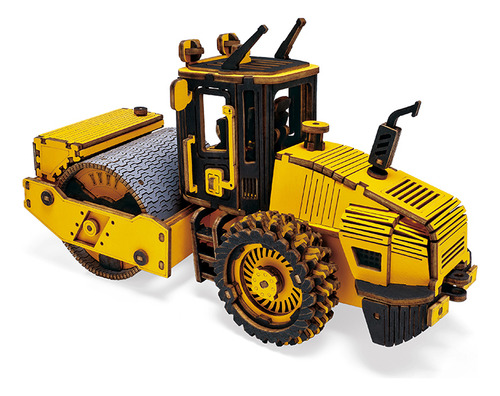 Puzzle 3d - Máquina Aplanadora - Robotime