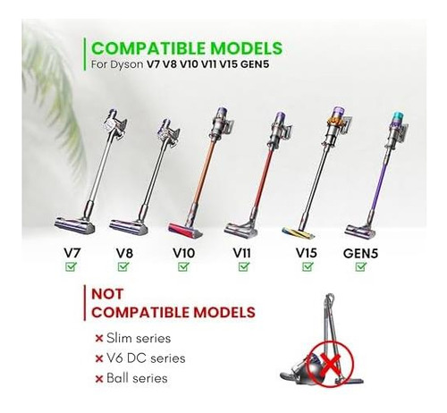 Accesorios De Vacío Para Dyson V7 V8 V10 V11 V15 Herramienta