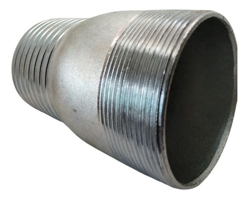 Kit 5 Niples Botella Galvanizada 1/2 Pulgada Adapt Espiga