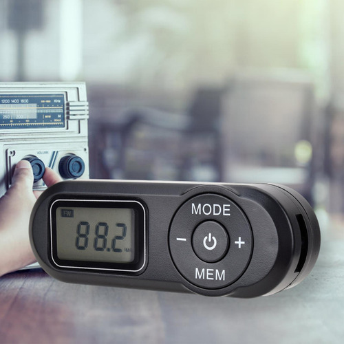 Mini Portátil Retro Pocket Fm Radio Dsp Con Auriculares