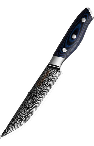 Cuchillo Acero Damasco 67 Capas Grandsharp Inox. 5   G10