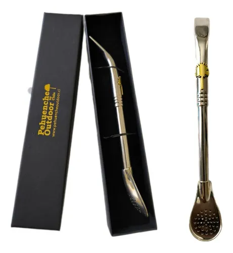 comprar Bombilla Alpaca Mate Pico Loro Pehuenche Pulida Bombillon M