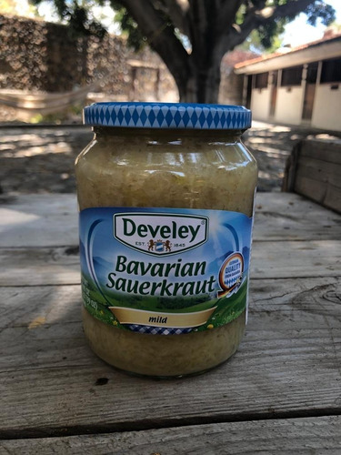 Col Agria Sauerkraut Develey Alemania 680 G