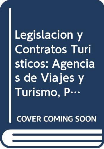 Libro Legislación Y Contratos Turísticos De Adela Maria Puig