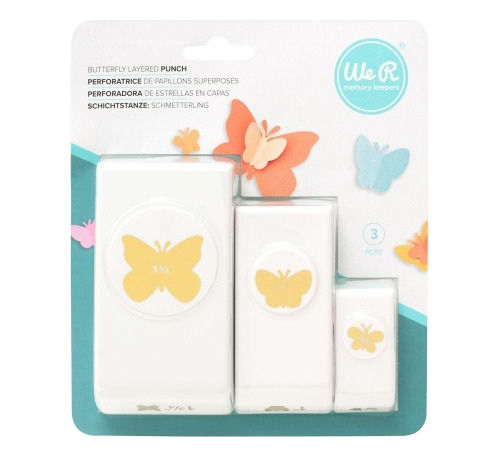 Cortador Perforador De Mariposas (3pz) We R 