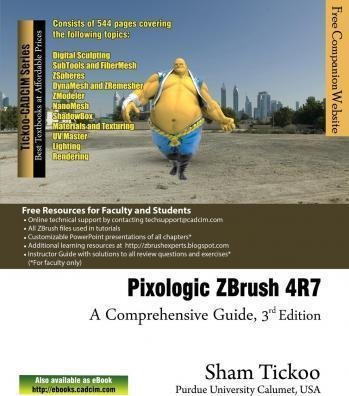 Pixologic Zbrush 4r7 : A Comprehensive Guide - Prof Sham ...