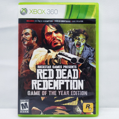 Red Dead Redemption Goty Xbox 360 Xbox One Completo