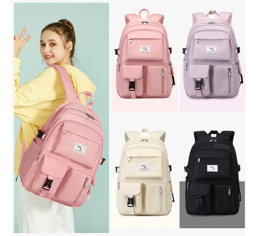 Mochila Informal Multifuncional, Versión Coreana, Mochila Es