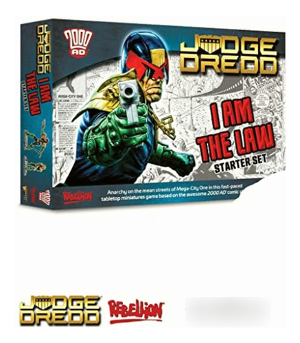 Warlord Judge Dredd I Am The Law Starter Set Miniaturas