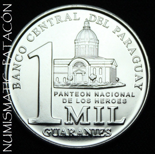 Moneda De Paraguay 1000 Guaranies 2018 Sin Circular - Km 198