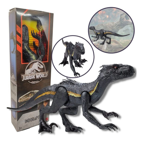 Dinossauro Indoraptor - Jurassic World Dino Rivals - Mattel