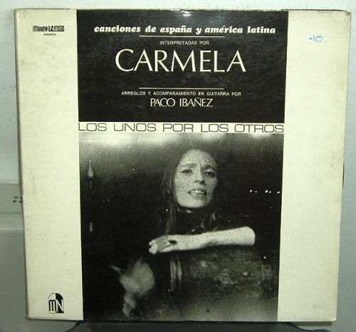 Carmela Canciones De España Paco Ibañez Vinilo Argentino