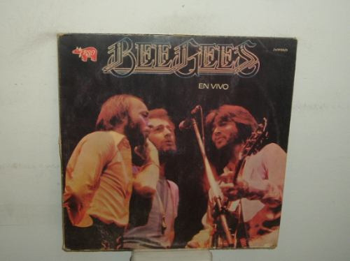 Bee Gees En Vivo Vinilo Doble Argentino