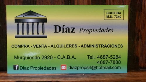 Imagen 6 de 14 de Ph 3 Amb Pta Alta En Venta Villa Lugano Sin Expensas