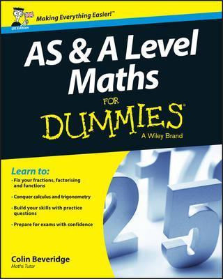 Libro As And A Level Maths For Dummies - Colin Beveridge