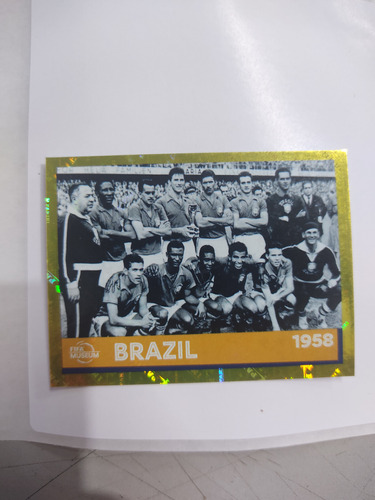 Figurinha Da Copa Foto Da Seleção Brasileira De 1958