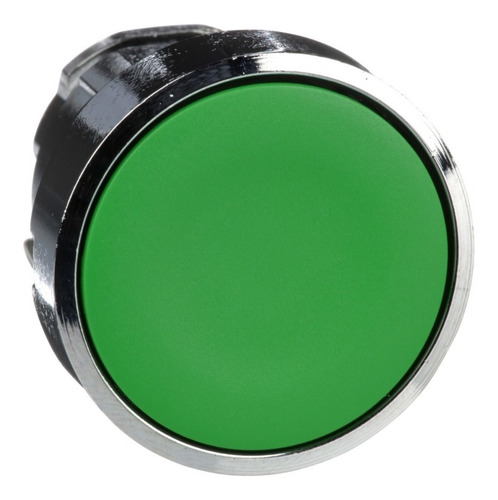 Cabeza Para Pulsador Verde No Iluminado