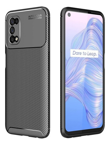 Para Realme 7 5g Funda De Silicona Cuero [slim Thin6862]