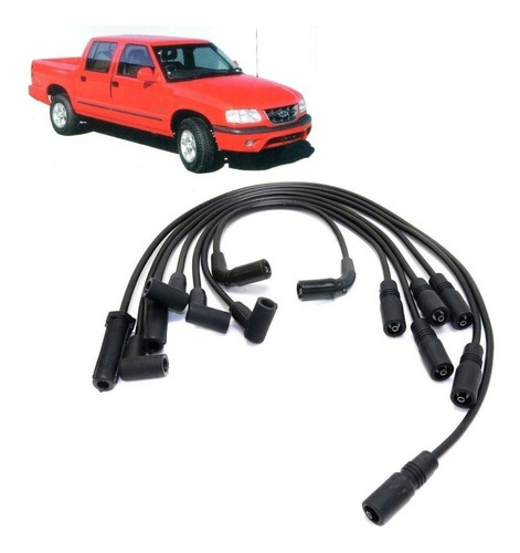 Juego Cables Bujias Para Chevrolet S10 Apache 4.3 1996-03