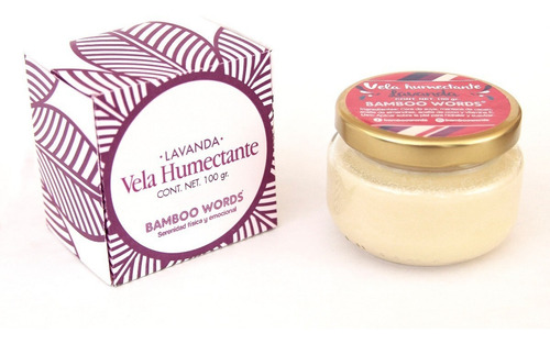 Vela Masaje 100 Gr: Lavanda, Soya, Cacao, Almendras