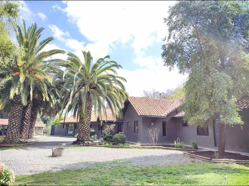 Casa En Parcela 5d 4b Mas Depto Equipado Vendo En Talagante