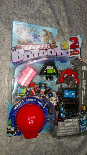 Transformers Bot Bots Techie Team 4 Piezas Falta Una (Usado)