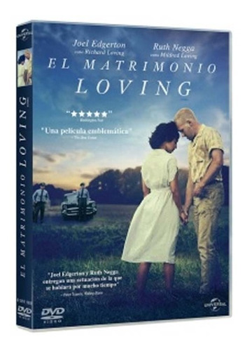 El Matrimonio Loving Joel Edgerton / Ruth Negga Película Dvd