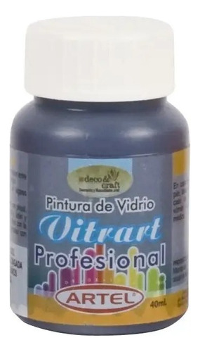 Frasco 40ml Vitrart Profesional Artel Color Violeta 46