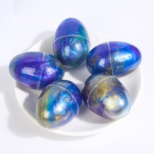 Slime Easter Egg Starry Sky Colorful Crystal Mud