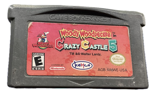 Woody Woodpecker Crazy Castle 5 Gameboy Advance (Reacondicionado)