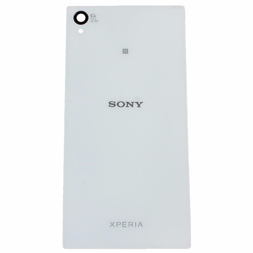 Tapa Posterior Compatible Con Sony Xperia Z1 /blanca Y Negra