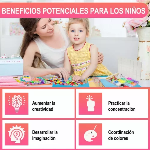 Kit De 38000 Cuentas Para Hacer Pulseras