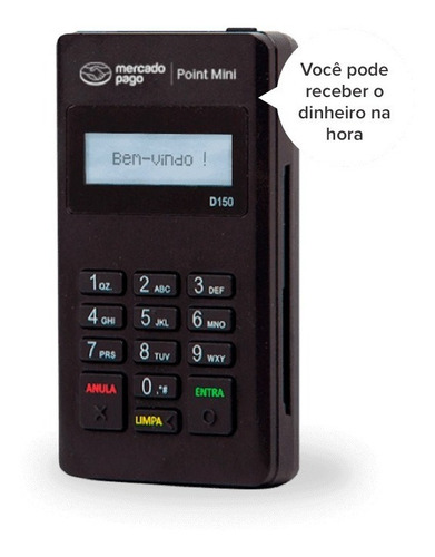 Maquininha Point Mini - Máquina De Cartão Do Mercado Pago