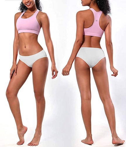 Pack De 2 Bikinis 2 Calzones De Algodon Elasticado