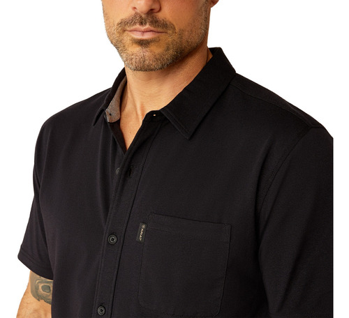 Camisa Ariat Retro Negro