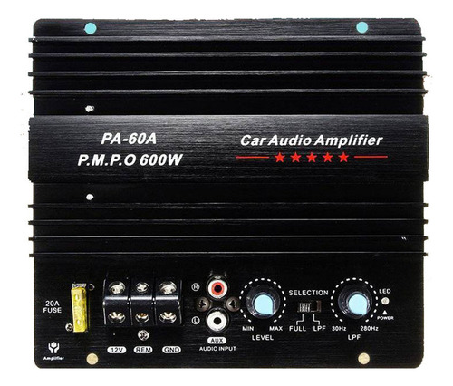 Amplificador De Audio De Coche 600w Subwoofer Potente Tabler