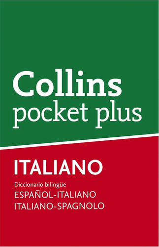 Diccionario Collins Pocket Plus Italiano Español