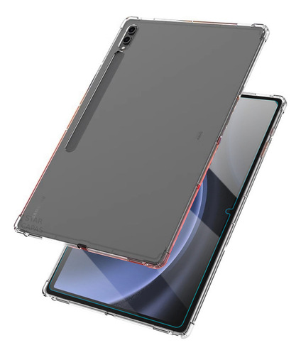 Case Borda Reforçada Para Samsung Tab S9 Fe X510 + Película