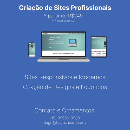 Criação De Sites Profissionais