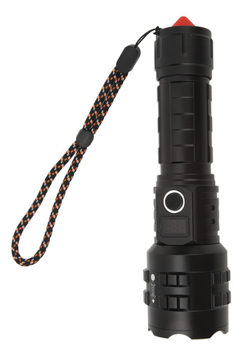 Linterna Led Luz Fuerte Tipo C Recargable Impermeable