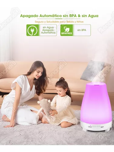 Difusores de aceite esencial, 6 aceites esenciales incluidos, humidificador  de aromaterapia, bonito difusor de aromaterapia, decoración de habitación