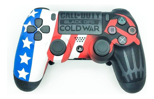 Controle Stelf Ps4 Red Casual Controle Sem Paddles