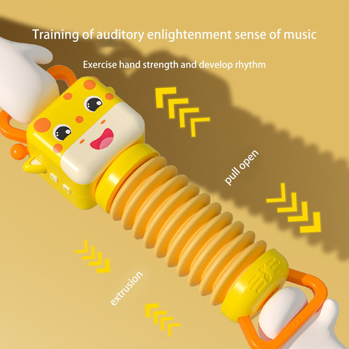 Juguetes De Acordeón Para Bebés, Juguetes De Instrumentos Mu