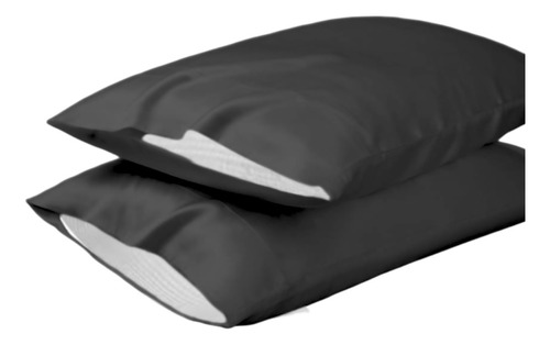 Funda Almohada Saten / Seda Anti Arrugas Anti Frizz X2 50x70