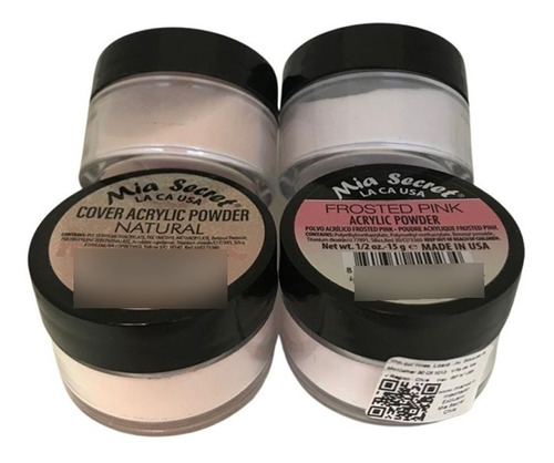 Pack Cover Natural +  Frosted Pink 15g Mia Secret
