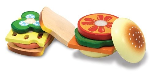 Melissa & Doug Madera Set Sandwich De Decisiones