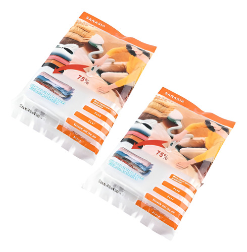 Pack X2 Bolsas De Almacenamiento Al Vacío S