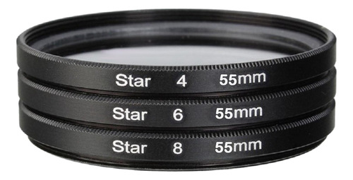 Juego De 3 Filtros De Estrellas Para Lentes Starburst